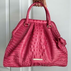 Brahmin Audrey Rose Peony Keepsake Melbourne Leather